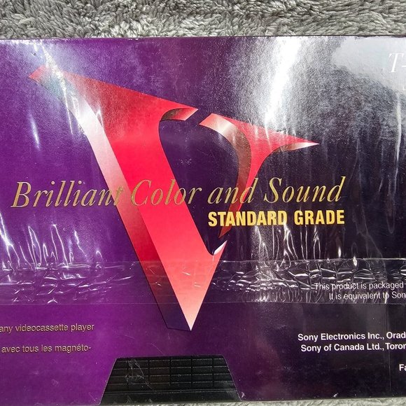 Sony Blank VHS Tapes (lot of 2) 8 hours EP Standard Grade T-160 High durability - Picture 8 of 12